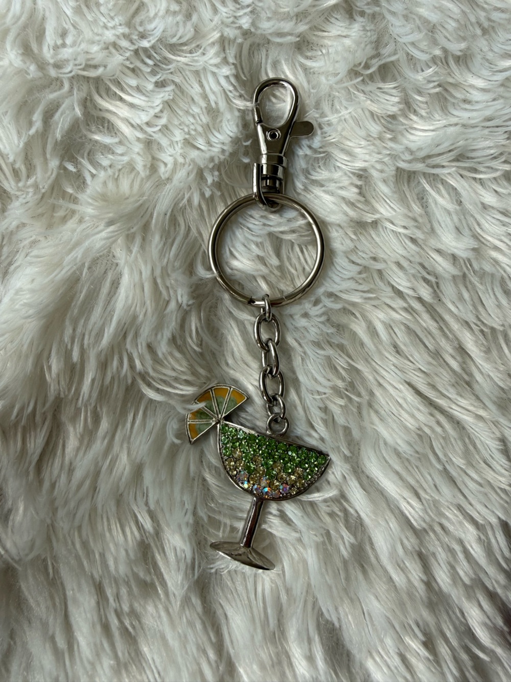 Margarita Rhinestone Bag Charm